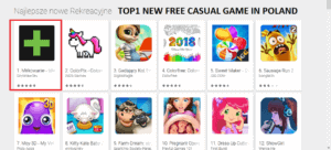 Top 1 free new casual game (Google Play)